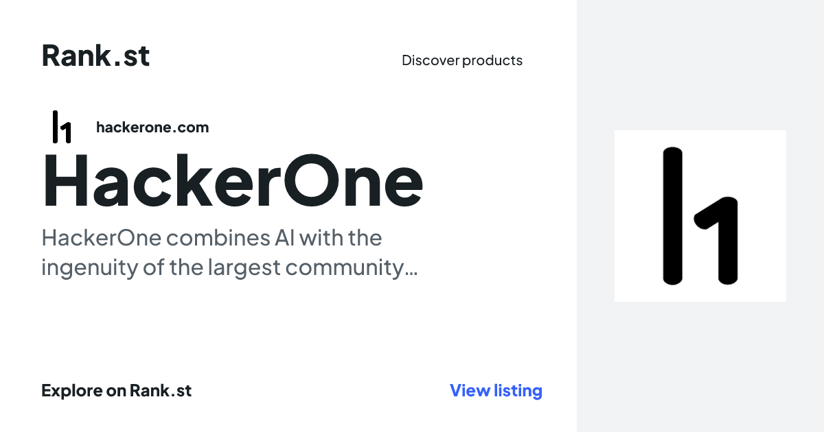 HackerOne social card preview