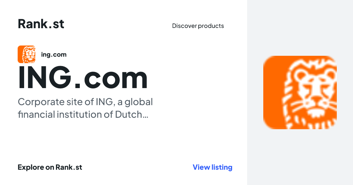 ING.com social card preview