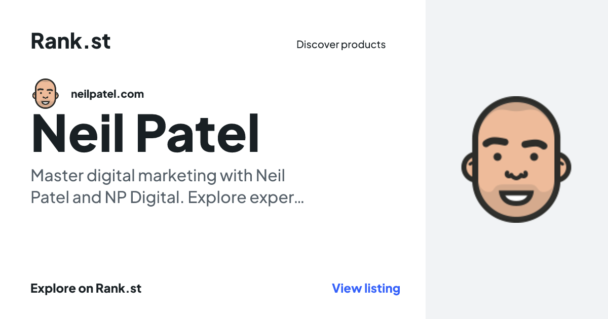 Neil Patel social card preview